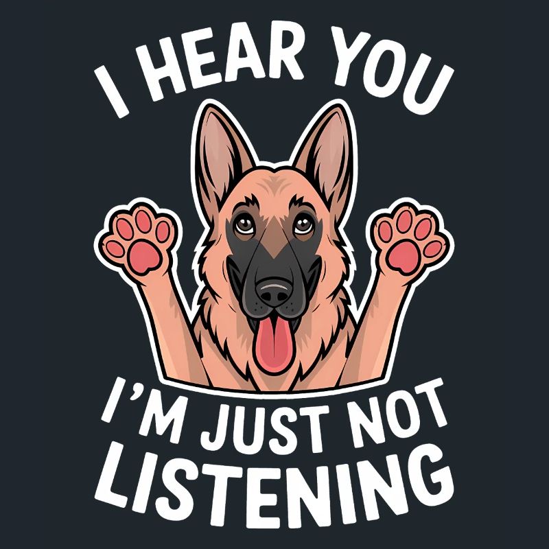 Deutscher Schäferhund Spruch Schäferhund Geschenk