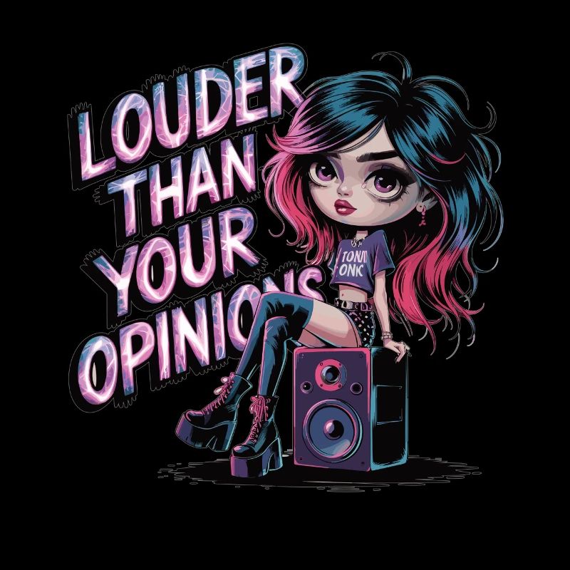 Plus fort que votre opinion – Déclaration punk et gothique
