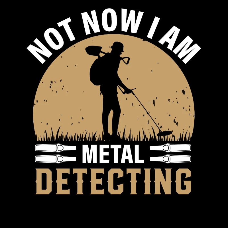 not now i am metal detecting