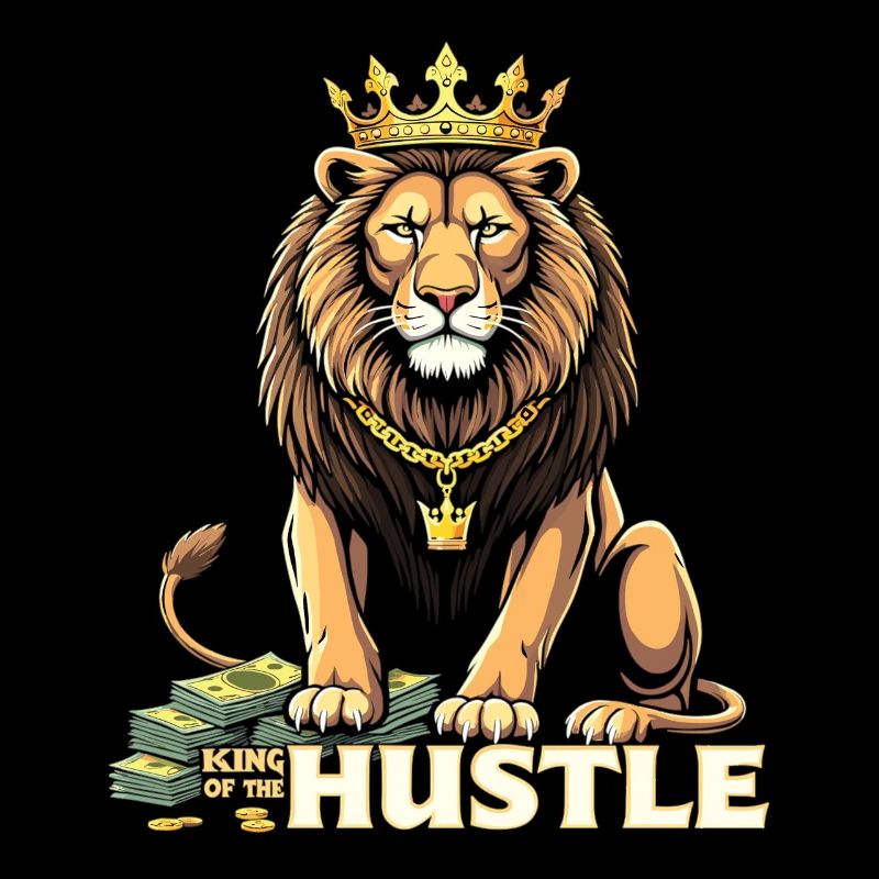 Hustle King – Löwen Löwe Gewinner & Macher