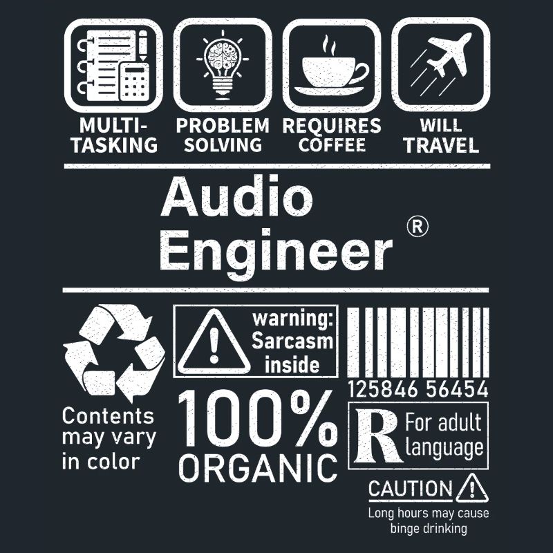 Audio Engineer multi tasking problem solving