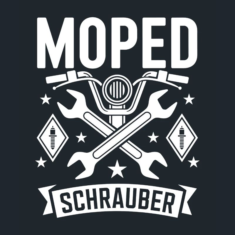 Moped Mechanic Workshop Moped Driver