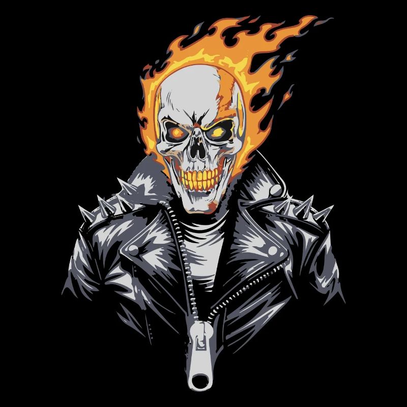 FIRE SKULL