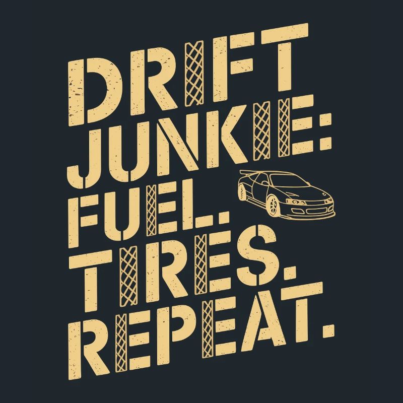 Drift automobile, course automobile, drift automobile