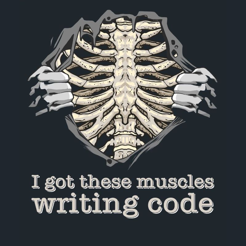 I Got These Muscles Writing Code for Nerd Geek
