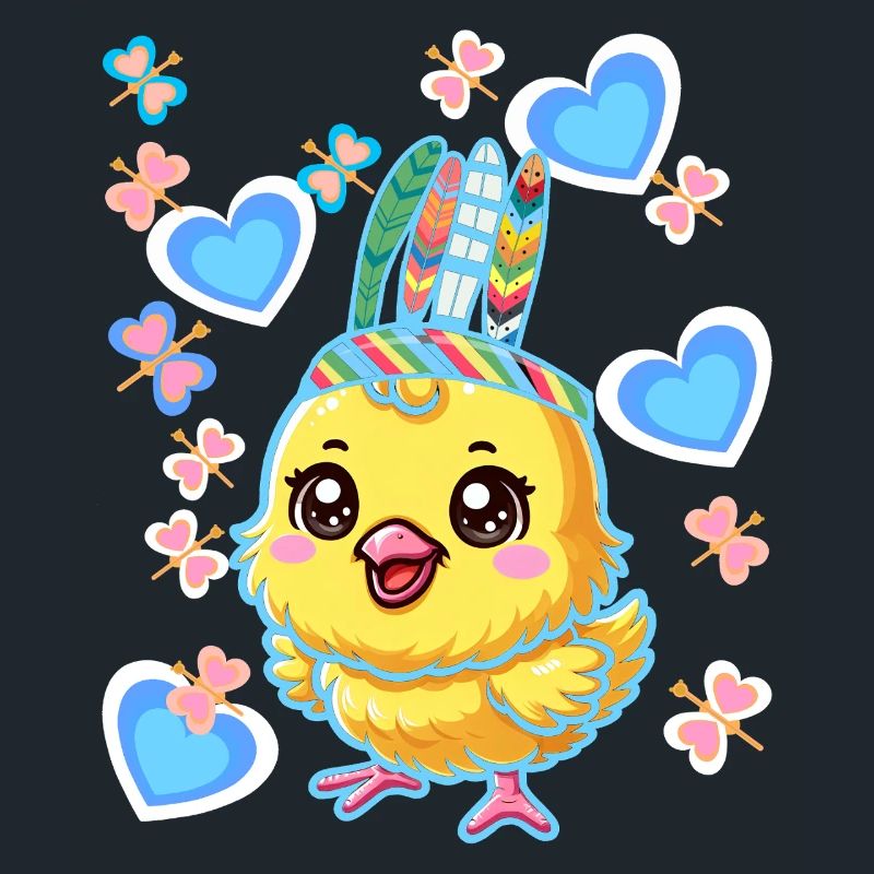 Hippie Hippies Chicken Chickens Chicks Easter