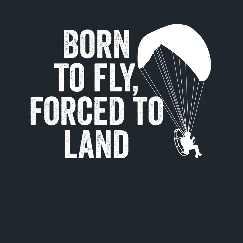 Born To Fly Forcé D’atterrir Paramoteur