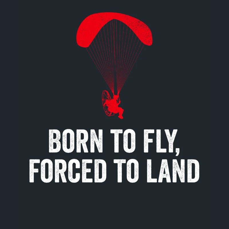Born To Fly Forcé D’atterrir Paramoteur