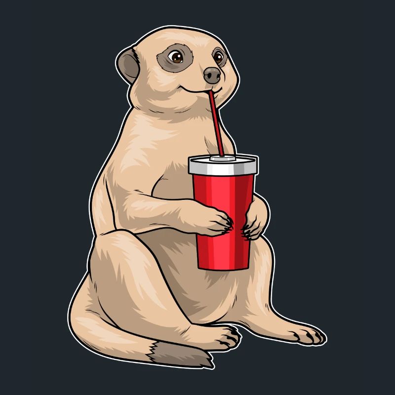 Erdmännchen Becher