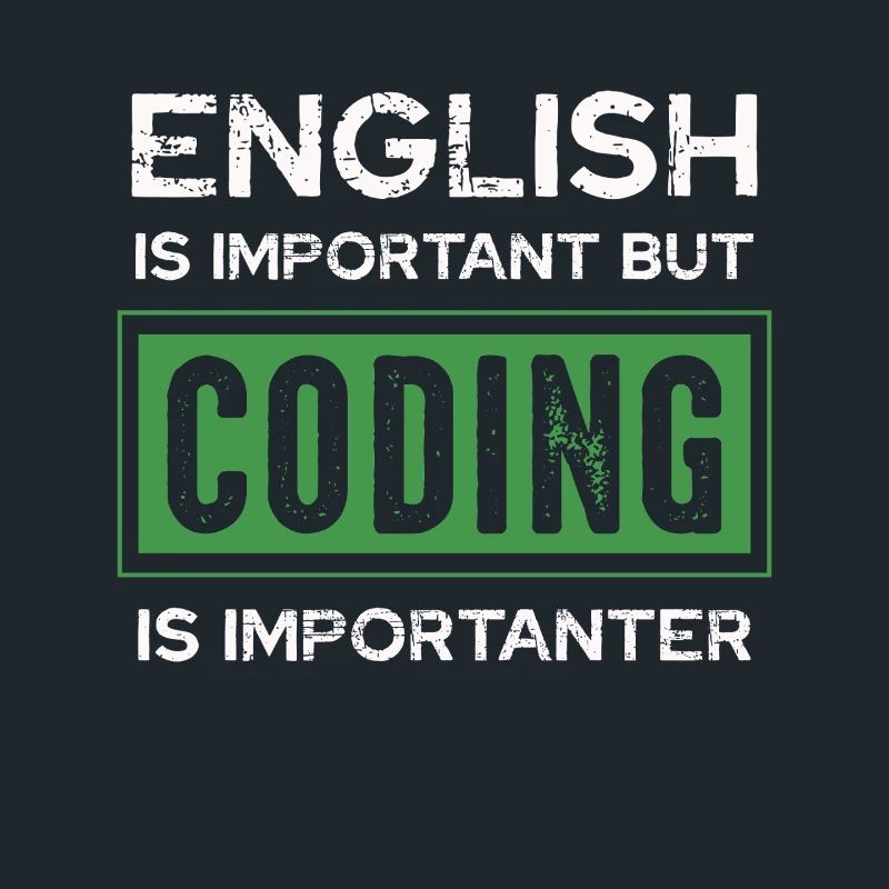 L’anglais est important, mais la programmation l’est