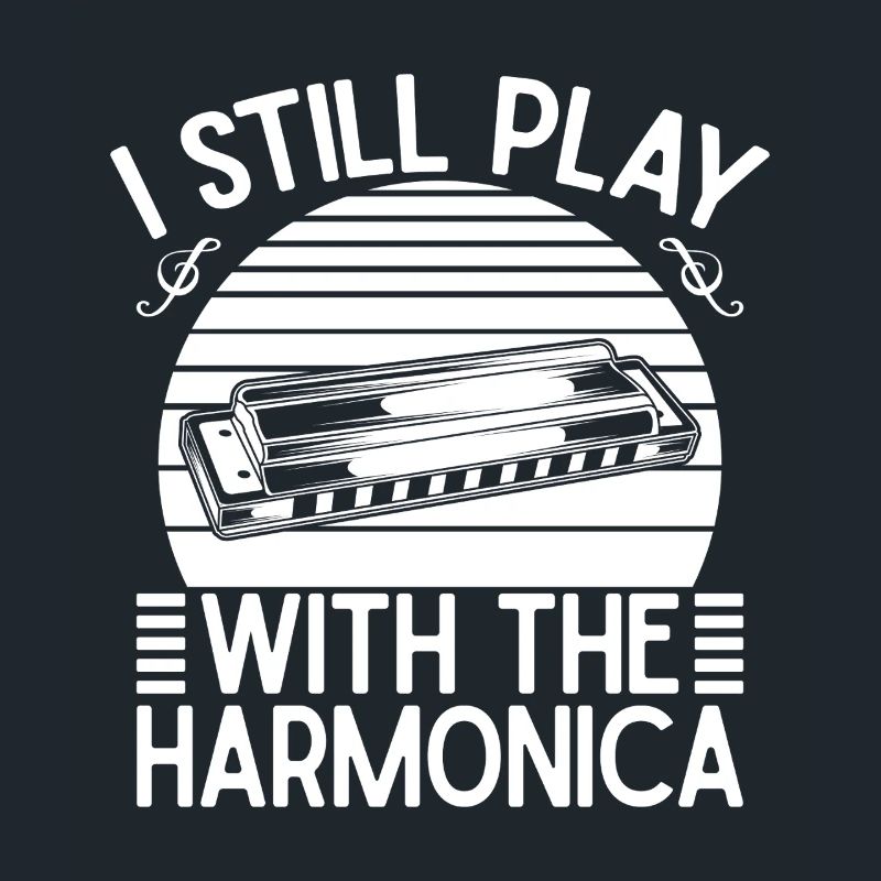 Harmonica Musican joue toujours avec l’harmonica
