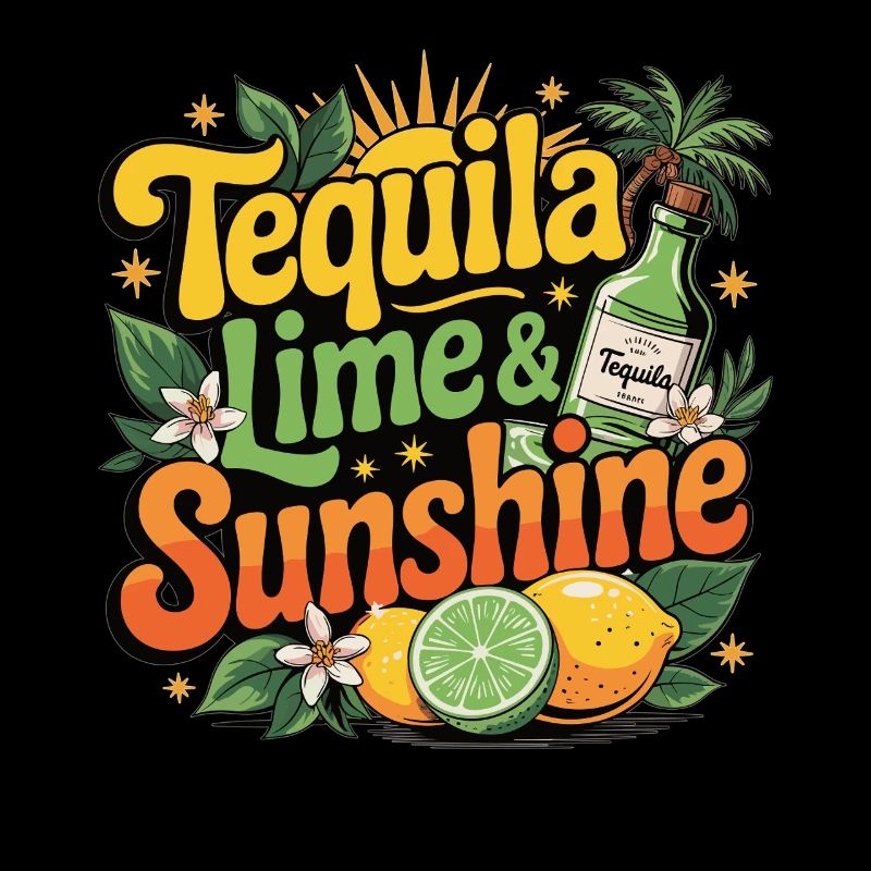 Summer, sun, tequila