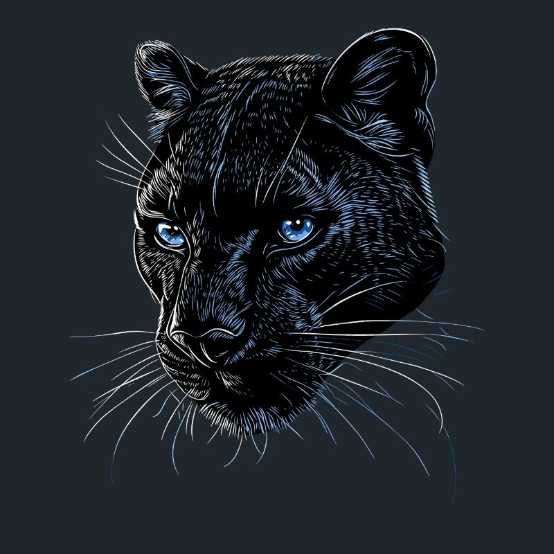 Panther Leopard Raubkatze Süße Großkatze Panter