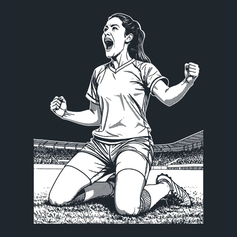 Maillot de footballeur : milieu de terrain avec vue