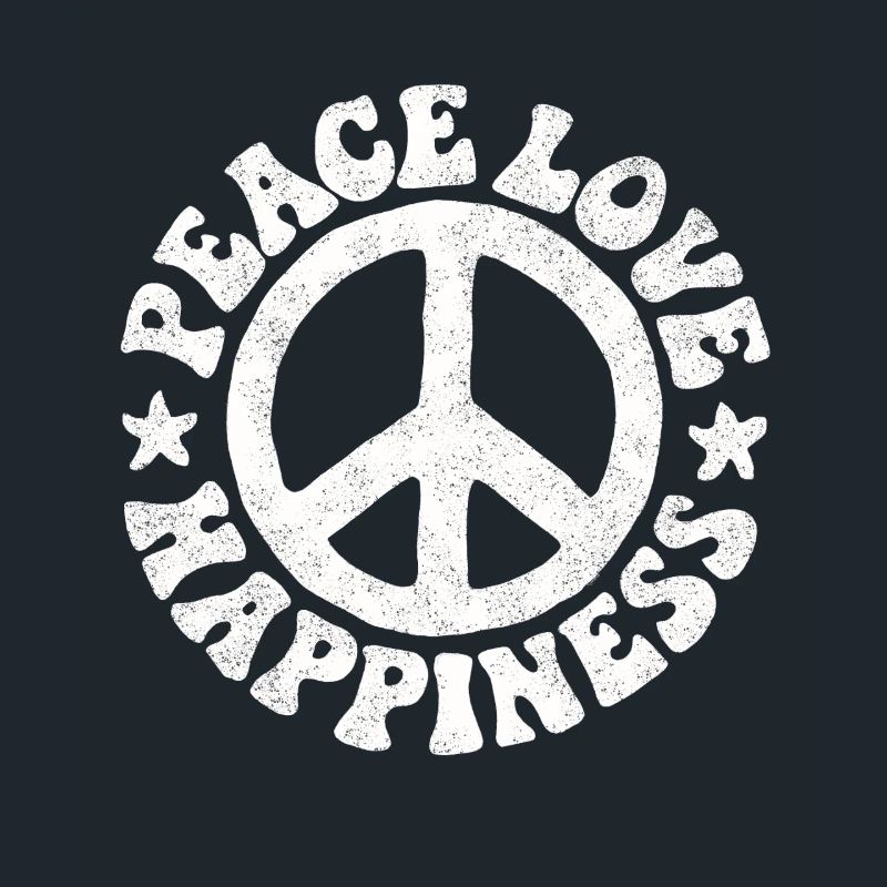 Friedenszeichen Friedenssymbol Hippie Geschenk
