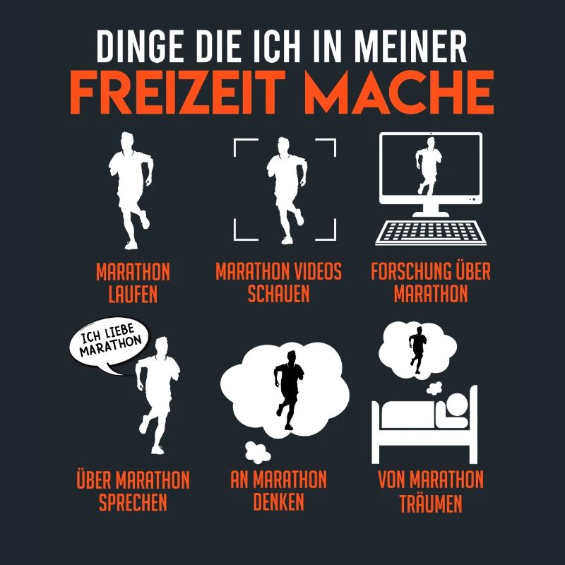 Läufer DINGE DIE ICH IN MEINER FREIZEIT MACHE