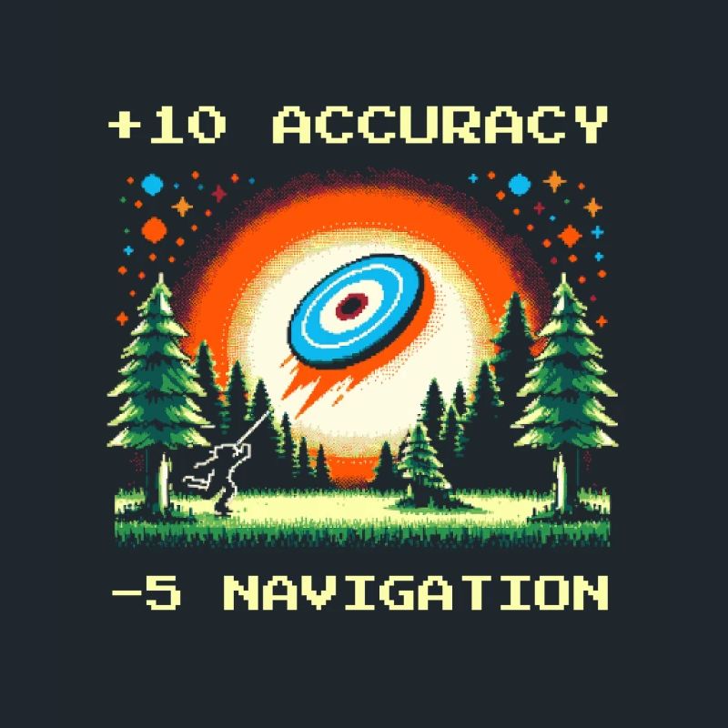 +10 Accuracy | Disc Golf Technik Flight Path Ziele