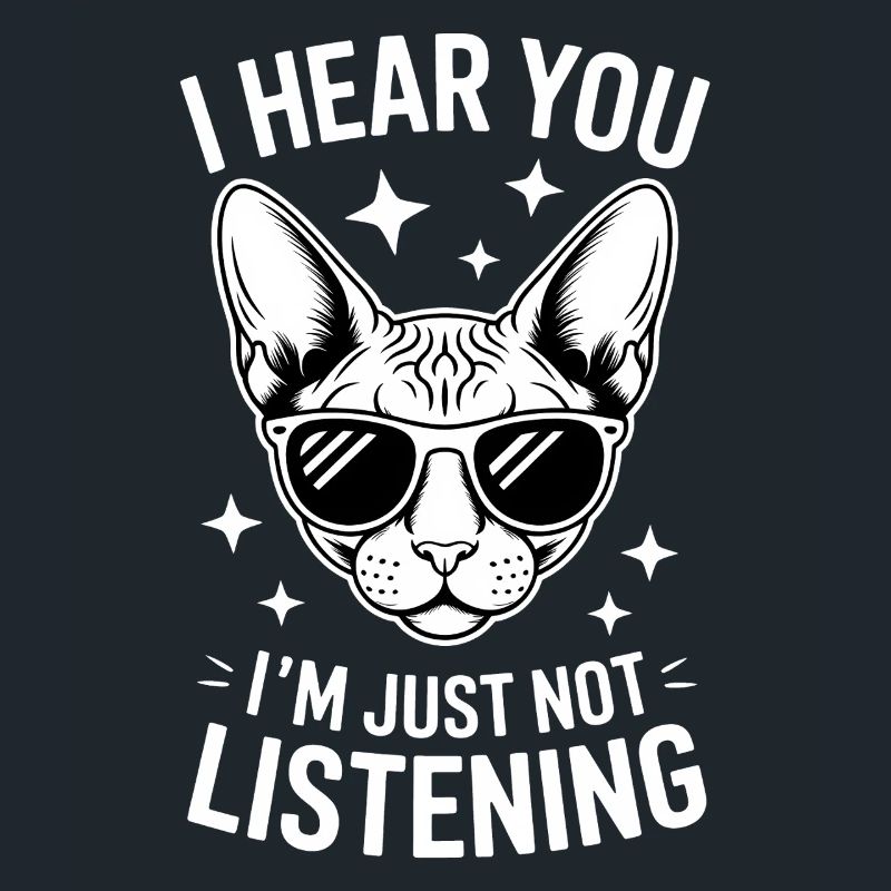 Sphynx Katze Spruch Lustiges Sphynx Katze Geschenk