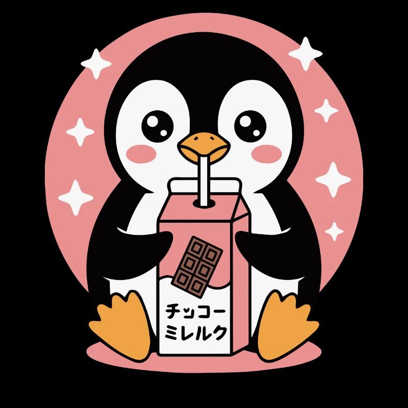 Cute Pigeon Drinking Chocolate Milk Japan Bird
