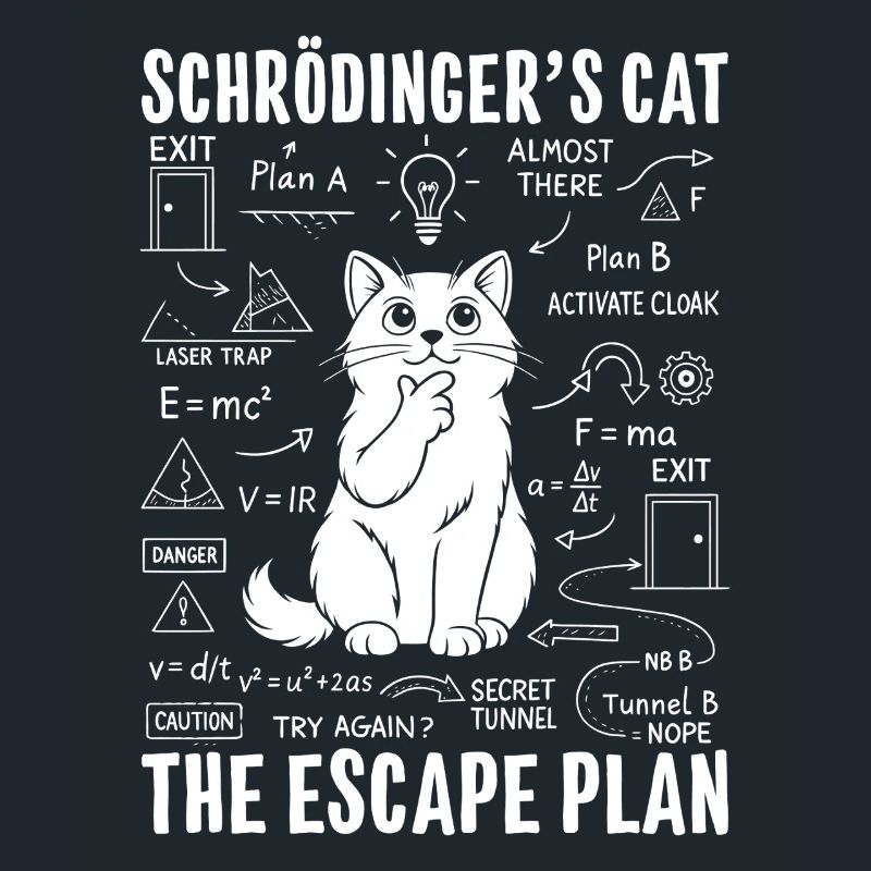 Le plan d’évasion du chat de Schrödinger