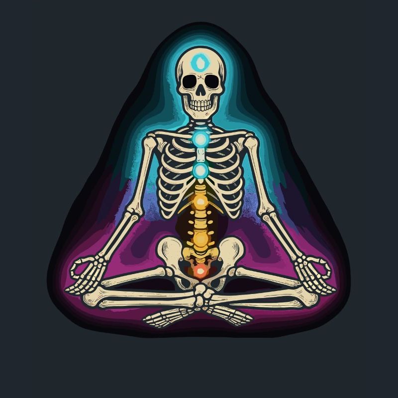 Skeleton Yoga - Chakra Pose