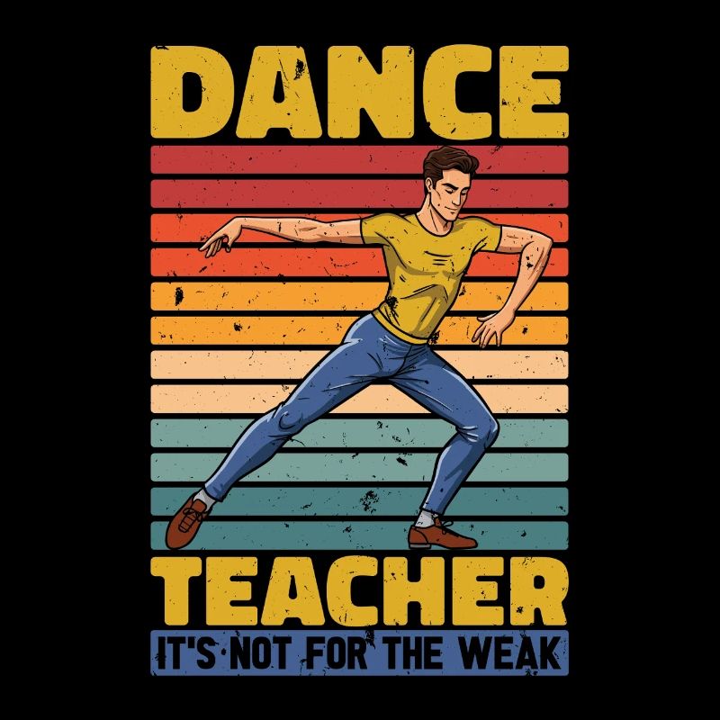 Professeur de danse Ce n’est pas pour le chorégraphe faible