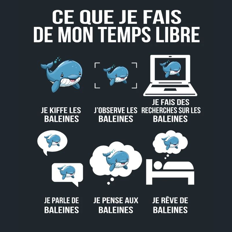 Ce que je fais de mon temps libre – Baleines