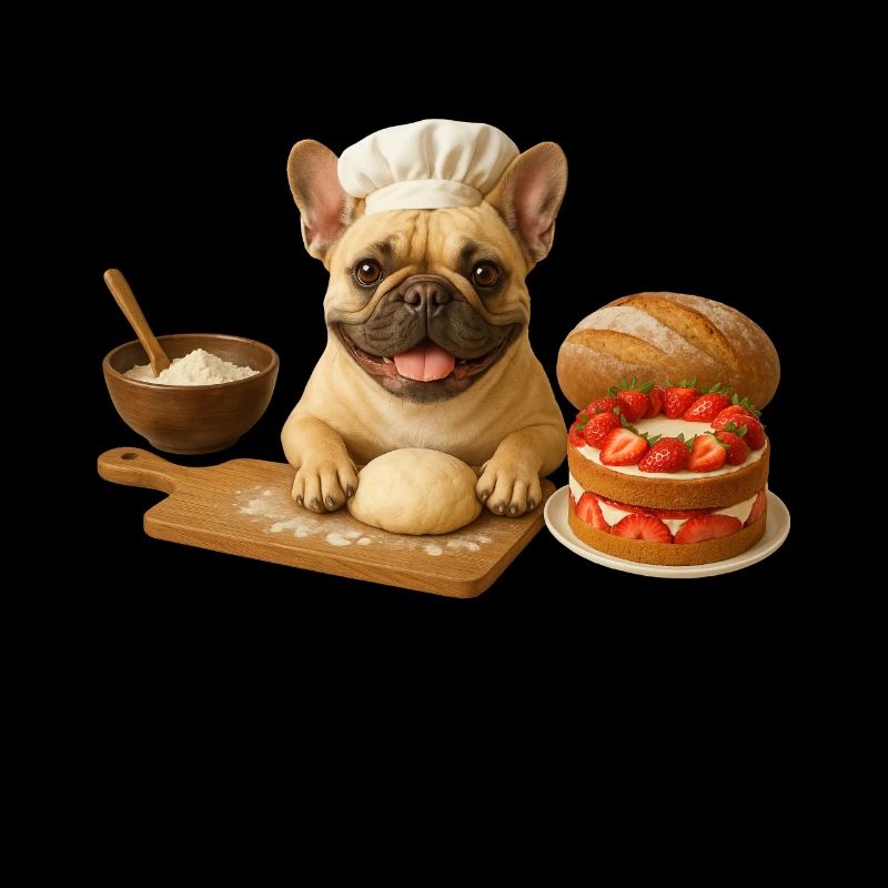 Bouledogue français Gâteau Biscuits