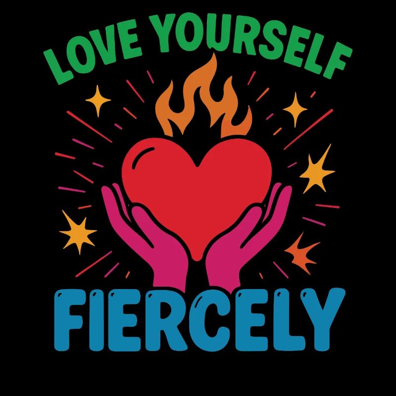 Liebe Dich Selbst Heftig Achtsamkeit Affirmation