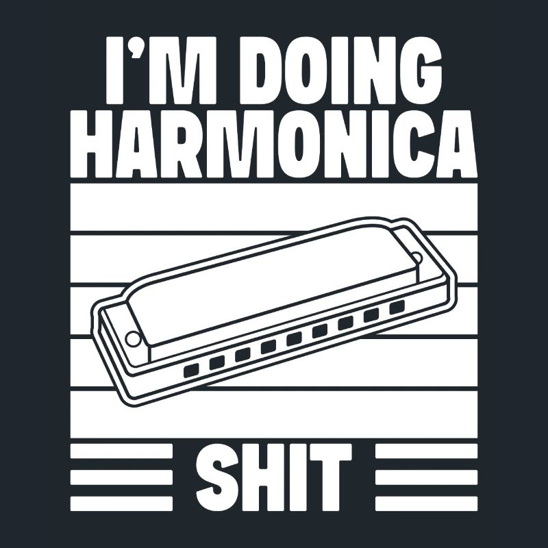 Harmonica Musican Doing Shit Harmonica