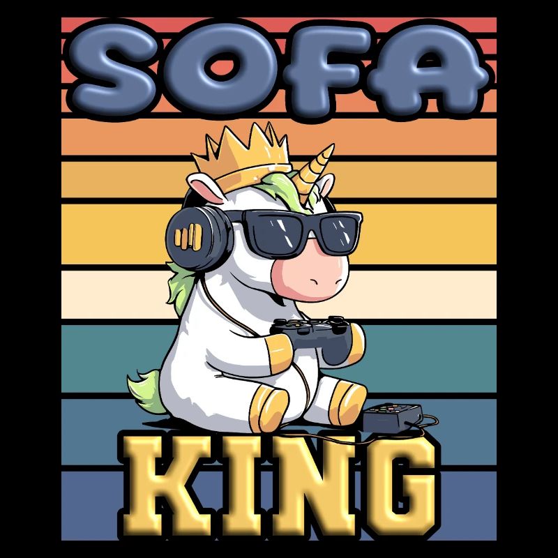 Canapé King Licorne