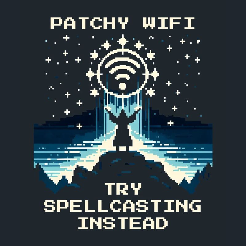 Wi-Fi weak? Magic instead of streaming | Nerd Joke