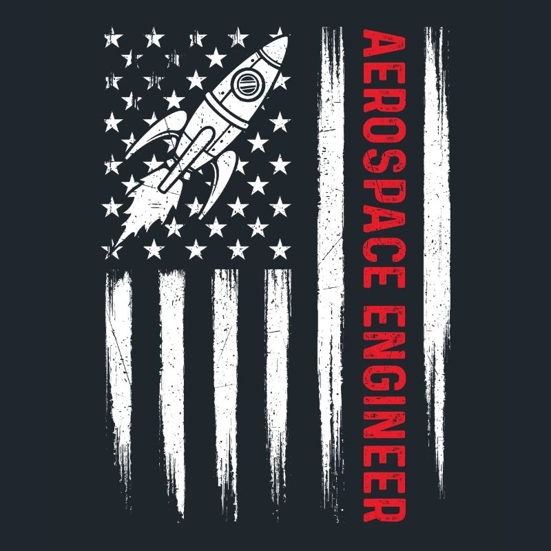 Aerospace Engineer Simple Bold STEM Pride Quote