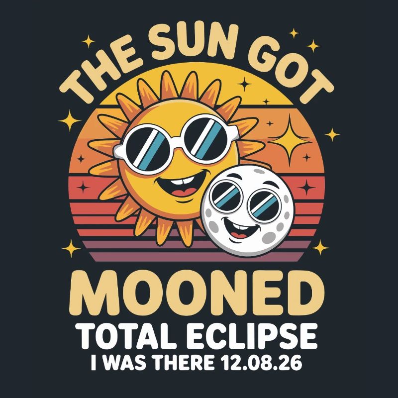 Sonne Mond Eclipse mit Brille