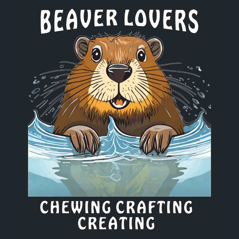 BEAVER LOVERS CHEWING CRAFTING CREATING