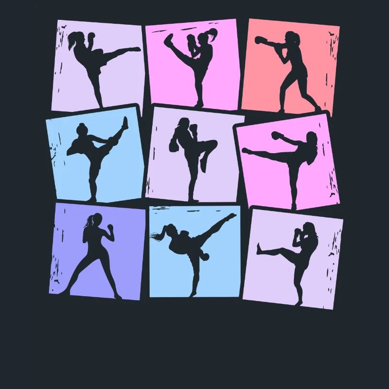 Kickboxen Kickboxer Muay Thai Damen Mädchen