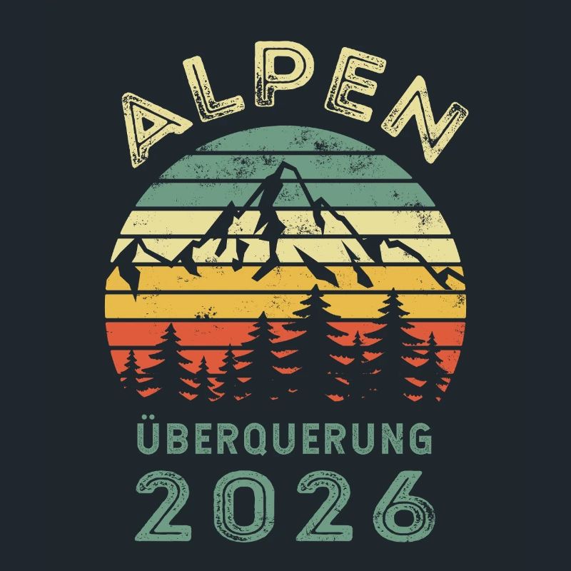 Alpenüberquerung 2026 Retro - Wandern