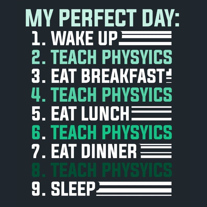 Physics Physicist Physics Student Physics Teacher