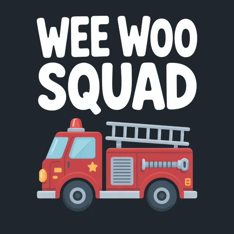 Wee Woo Squad Fire Truck Car Fun