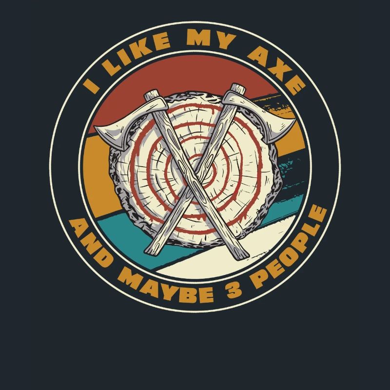 Axe Targets Retro Patch