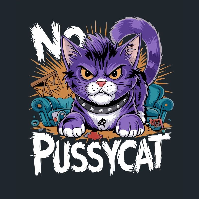 Pas de chat rebelle Chat Combattant