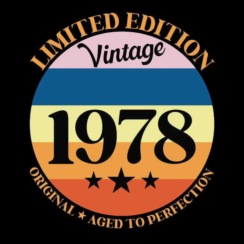 1978 Vintage Geburtstagsgeschenk 78 Geburtstag