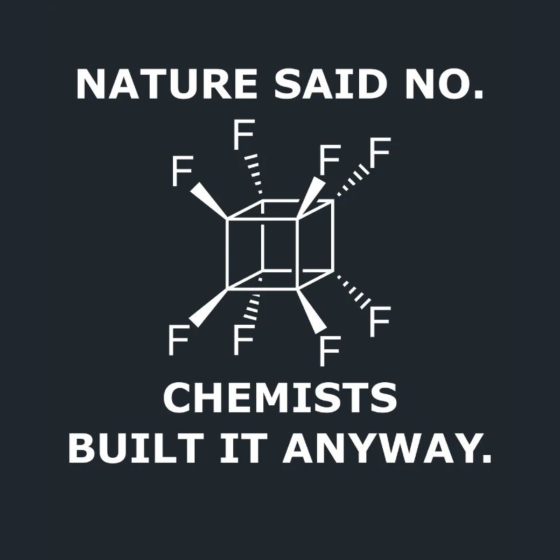 Perfluoro-Cuban Molecule – Chemie Science