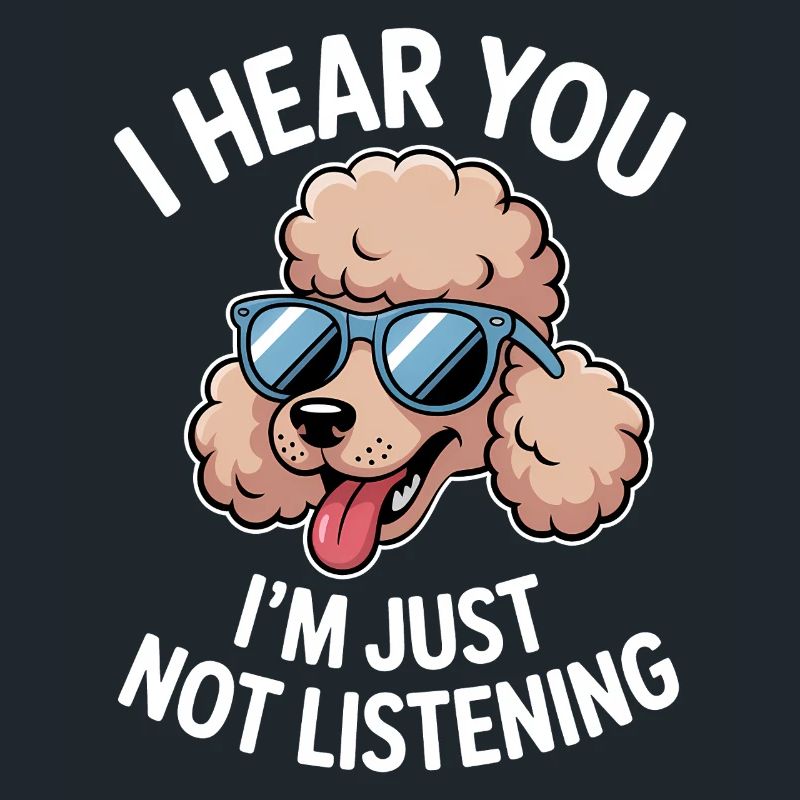 Paroles de caniche Caniche Cadeau drôle de caniche