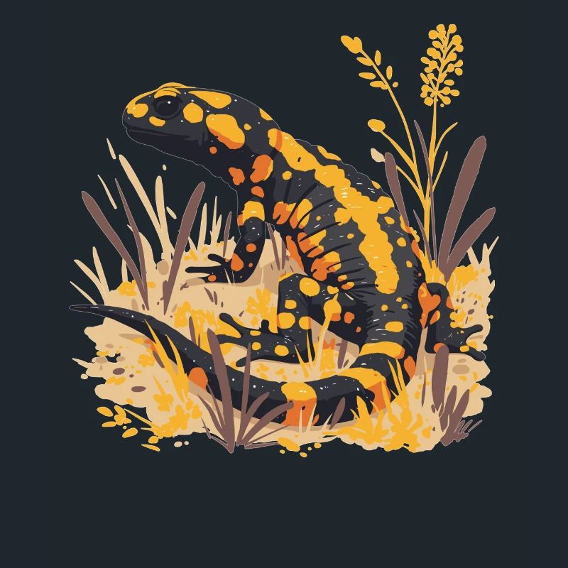 Feuersalamander Salamander