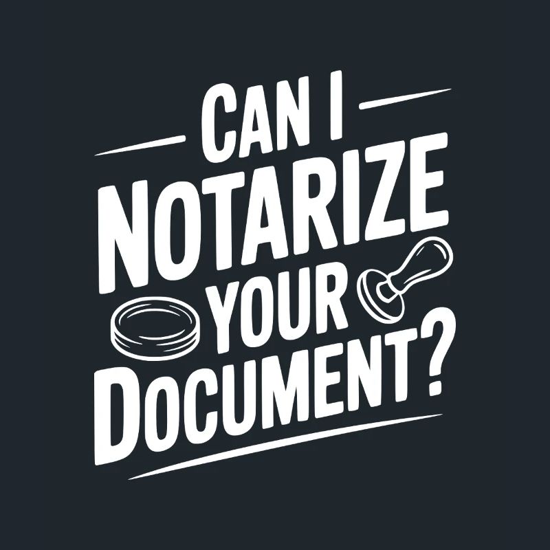 Can I Notarize Your Document?