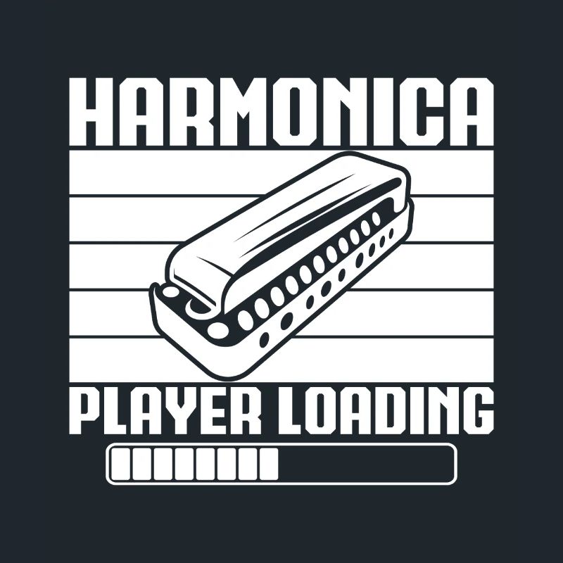 Harmonica Musican Player Loading Harmonica