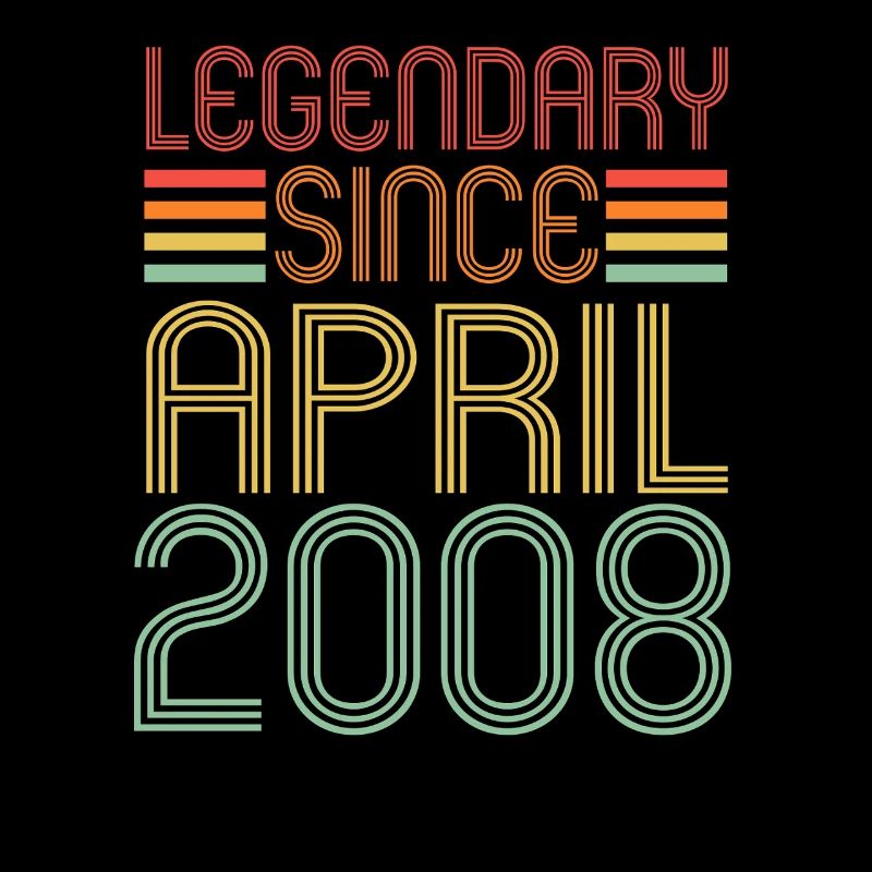 Legendary since April 2008, Retro, Geburtstag