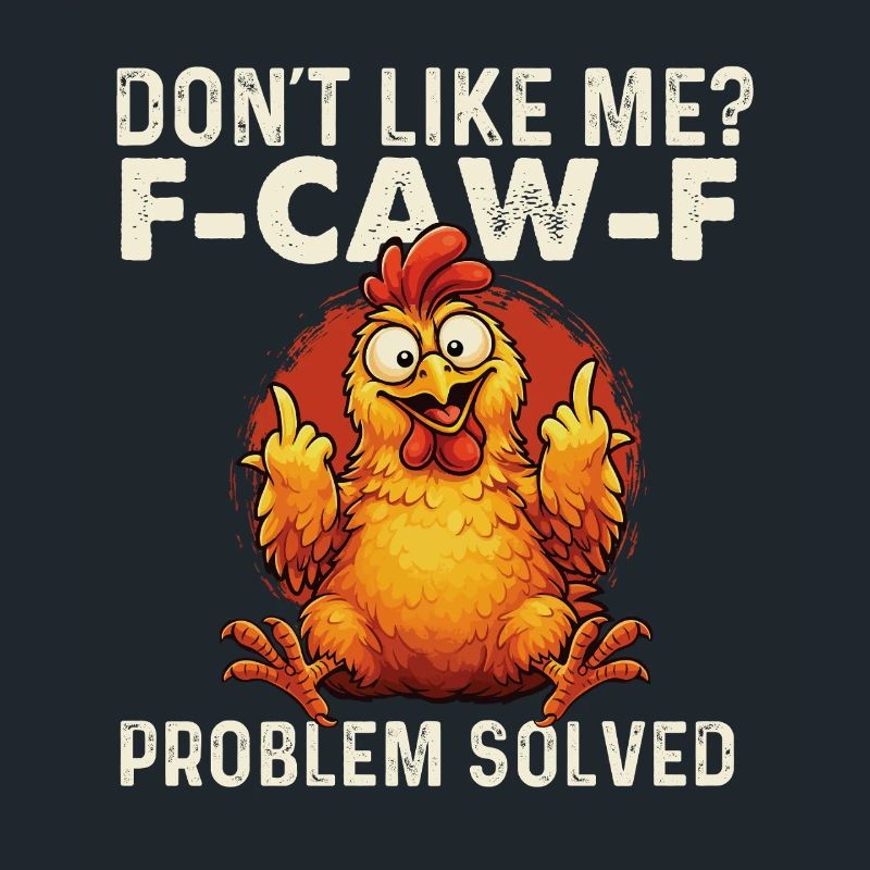 FCawF-Problem gelöst Krähen-Sarkasmus Dunkler Humor