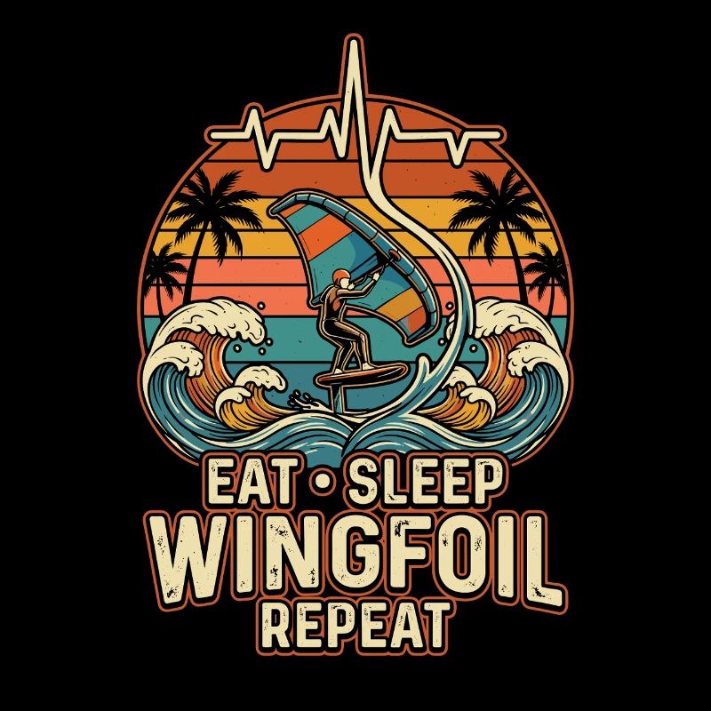 Wingfoil Leben am Meer